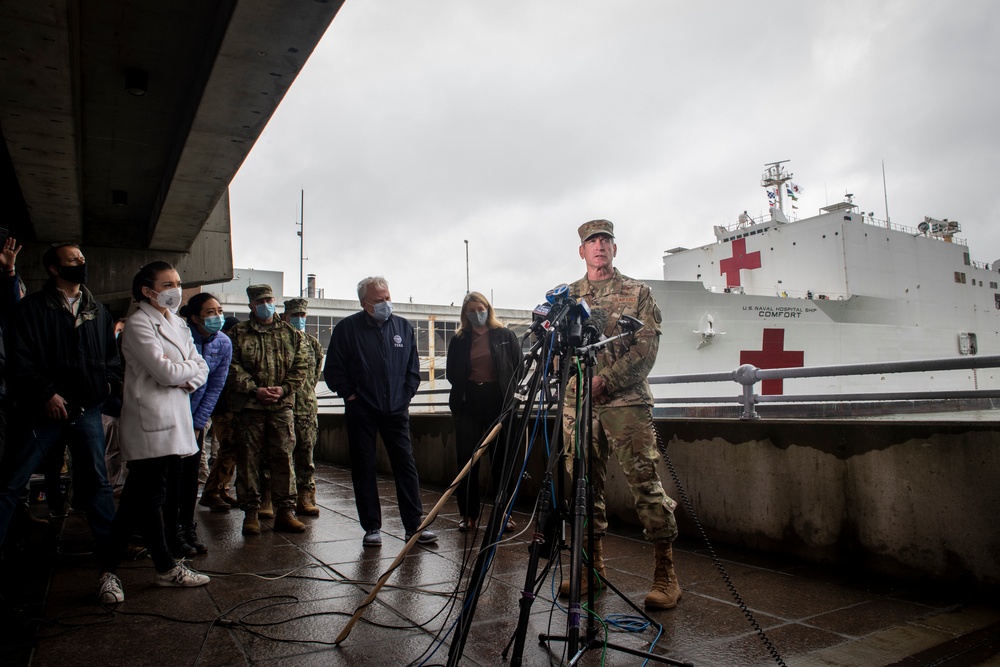 Commander, U.S. Northern Command Visits New York City