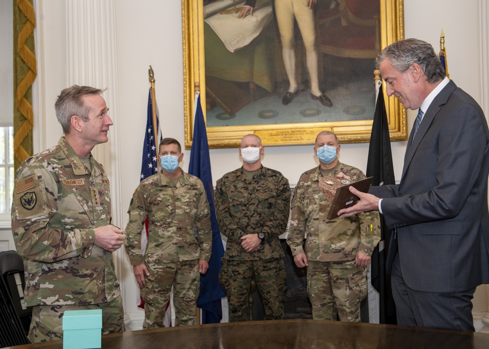 Commander, U.S. Northern Command Visits New York City