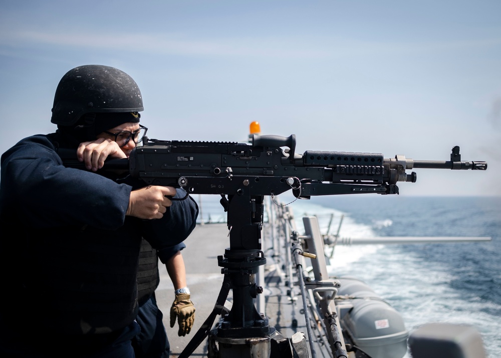 M240B Gun Shoot aboard McCampbell