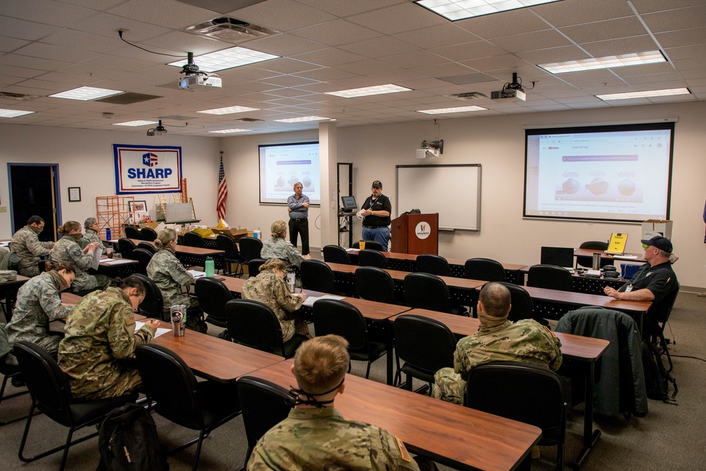 Maine National Guardsmen Receive N95 Fit Test Training