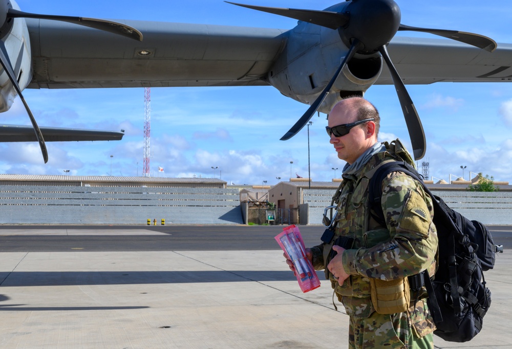 75th EAS delivers supplies to East African outstation