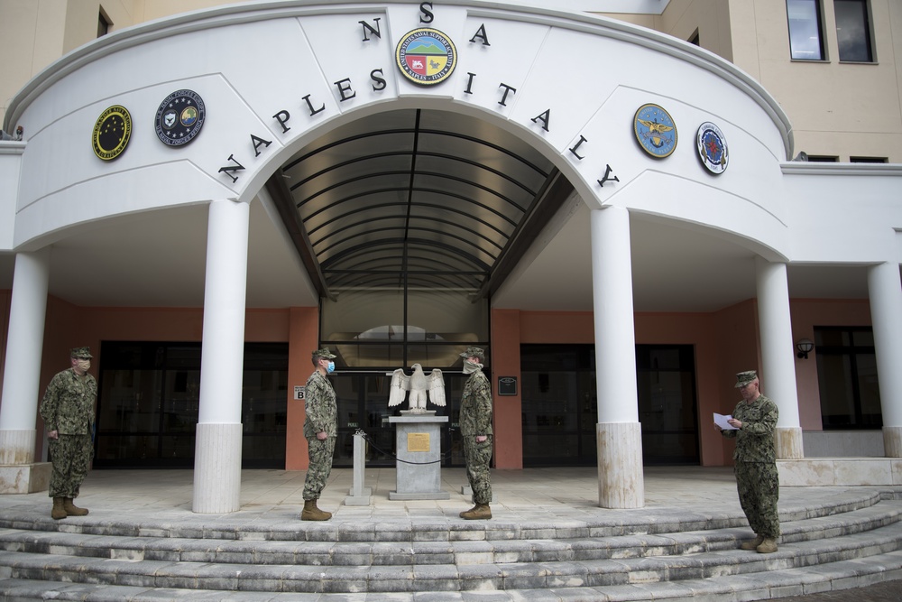 PWD Naples Assistant PWO receives Commendation Medal