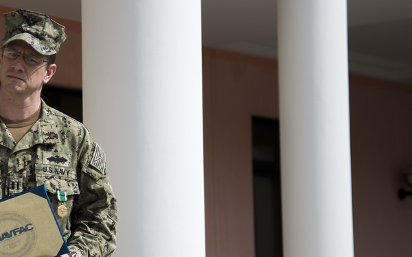 PWD Naples Assistant PWO receives Commendation Medal