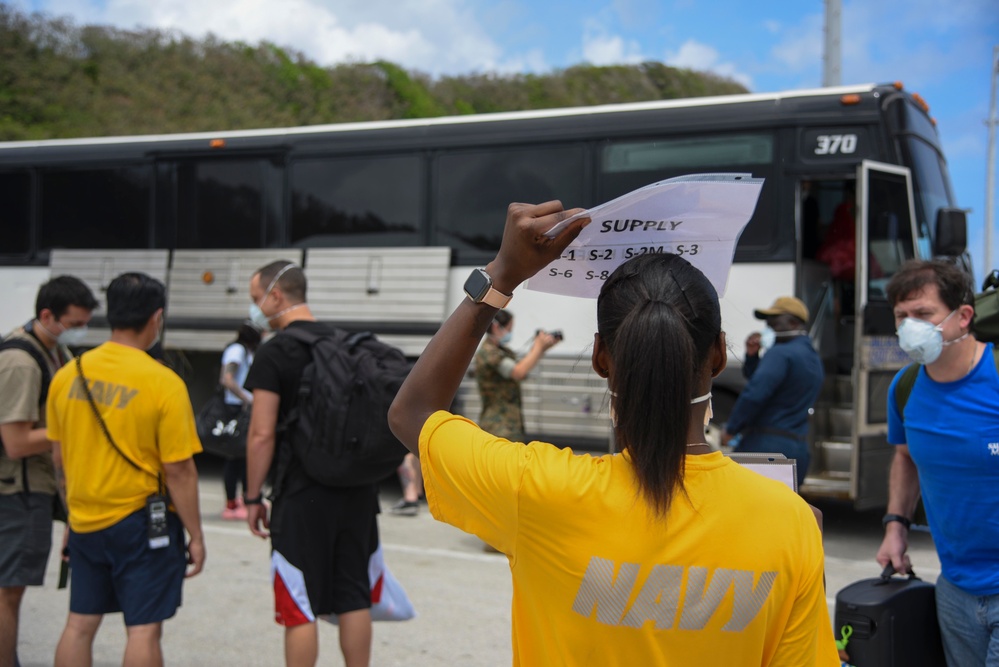 USS Theodore Roosevelt New Phase of Recovery