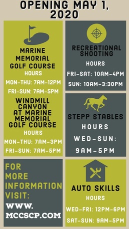 MCCS Reopening of Recreational Services