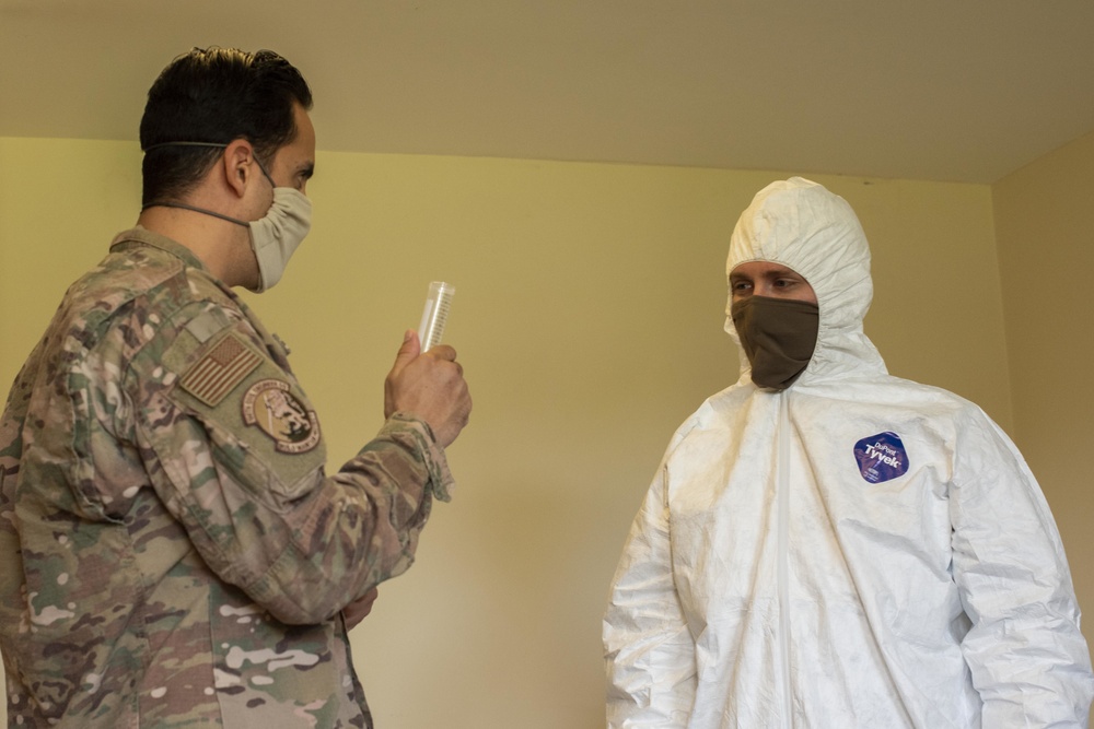 Team Mildenhall cleaning team: a necessary preparation in COVID-19 fight