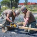 Seabees construct USMC obstacle course on Naval Station Rota