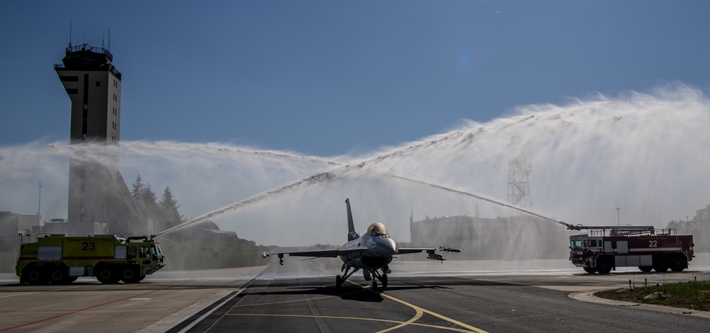 52nd FW F-16 reaches milestone 10,000 flight hour, first ever in USAFE