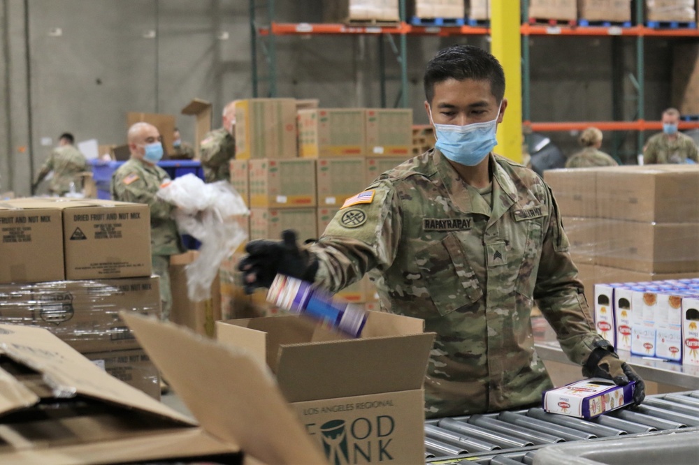 JTF 224 supports Los Angeles Regional Food Bank