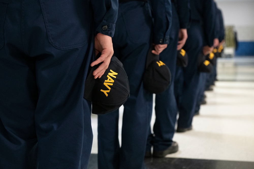 Capping Ceremony at Recruit Training Command
