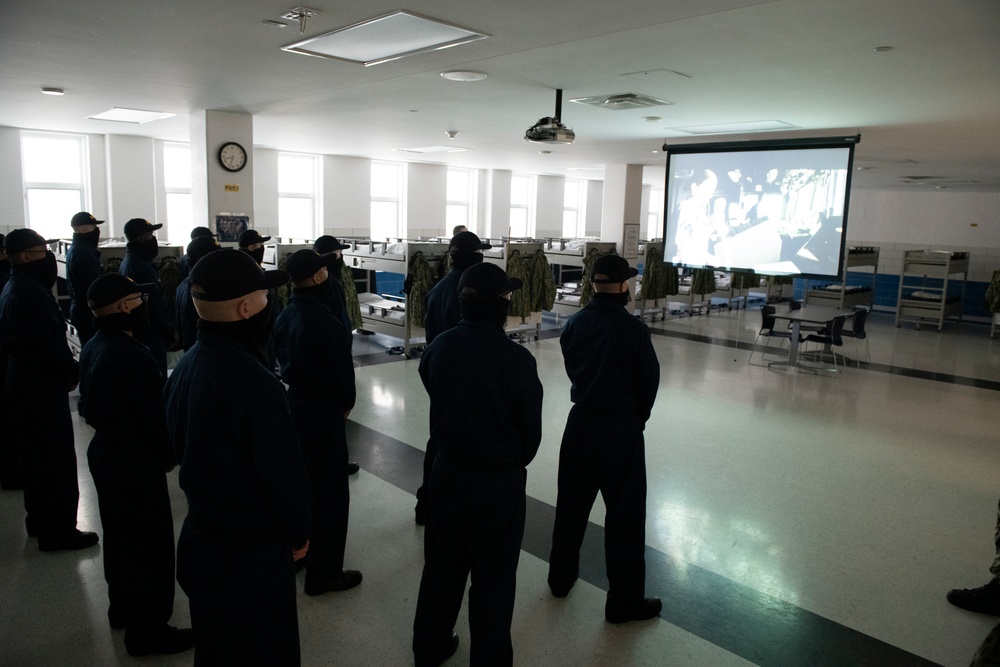 Capping Ceremony at Recruit Training Command