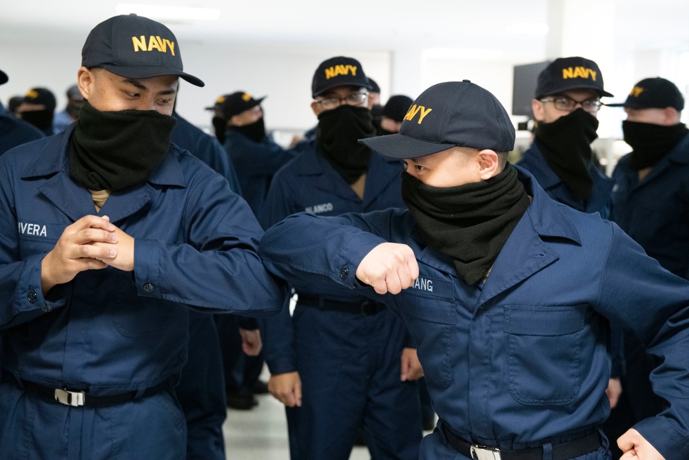 Capping Ceremony at Recruit Training Command
