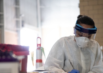 Okla. National Guard supports Health Department with COVID-19 testing