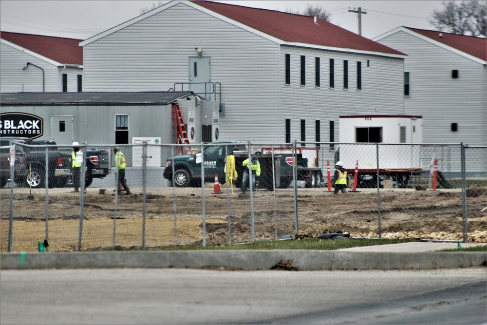Construction of new barracks, demo of old buildings well under way at Fort McCoy