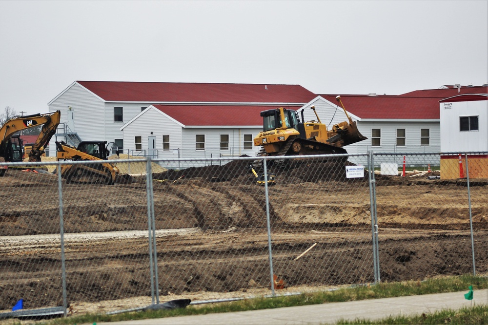 Construction of new barracks, demo of old buildings well under way at Fort McCoy