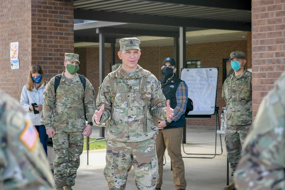 Sgt. Maj. of the Army visits Fort Benning