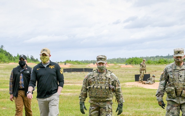 Secretary of the Army Visits Fort Benning