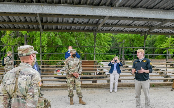Secretary of the Army Visits Fort Benning