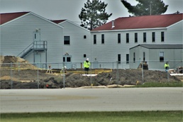 Construction of new barracks, demo of old buildings well under way at Fort McCoy