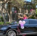 Healthcare workers deliver birthday cheer to cancer survivor