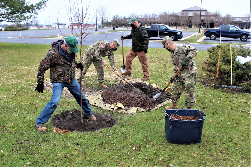 Fort McCoy holds 32nd Arbor Day observance; minimal participation enforced due to pandemic