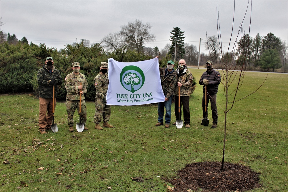 Fort McCoy holds 32nd Arbor Day observance; minimal participation enforced due to pandemic