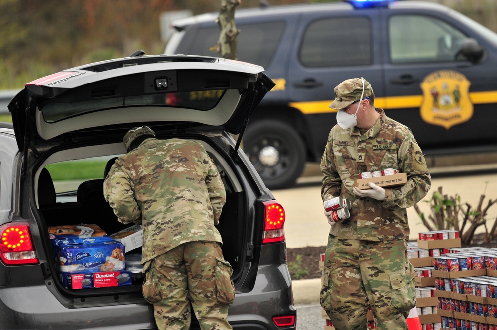 Delaware National Guard helps food bank feed families across First State