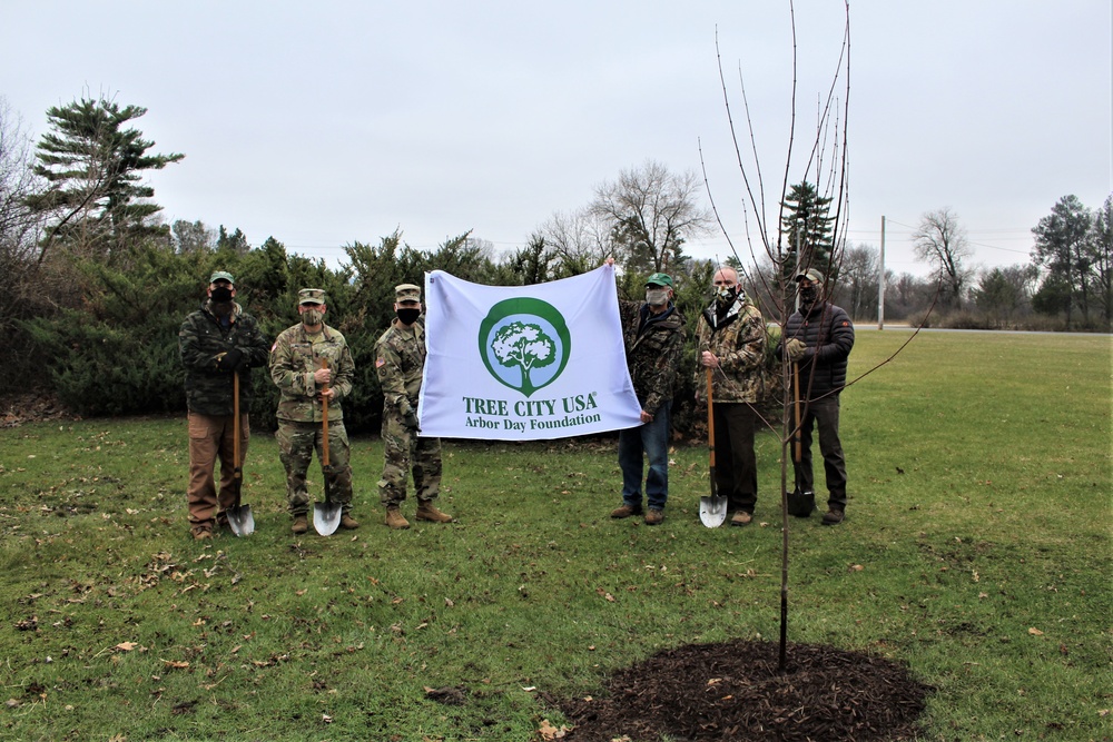 Fort McCoy holds 32nd Arbor Day observance; minimal participation enforced due to pandemic