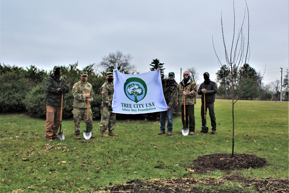 Fort McCoy holds 32nd Arbor Day observance; minimal participation enforced due to pandemic