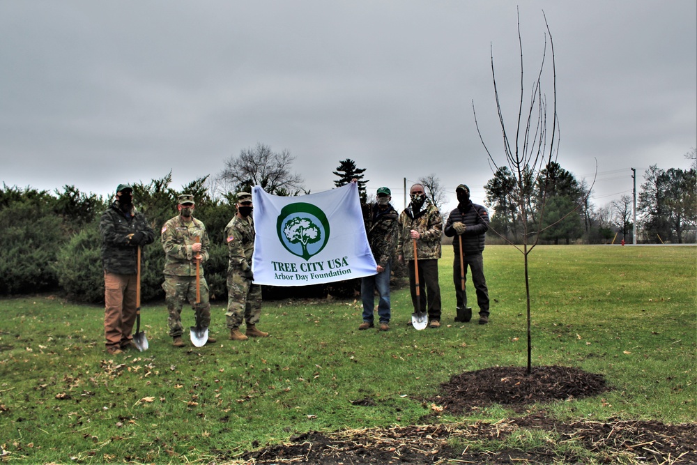 Fort McCoy holds 32nd Arbor Day observance; minimal participation enforced due to pandemic