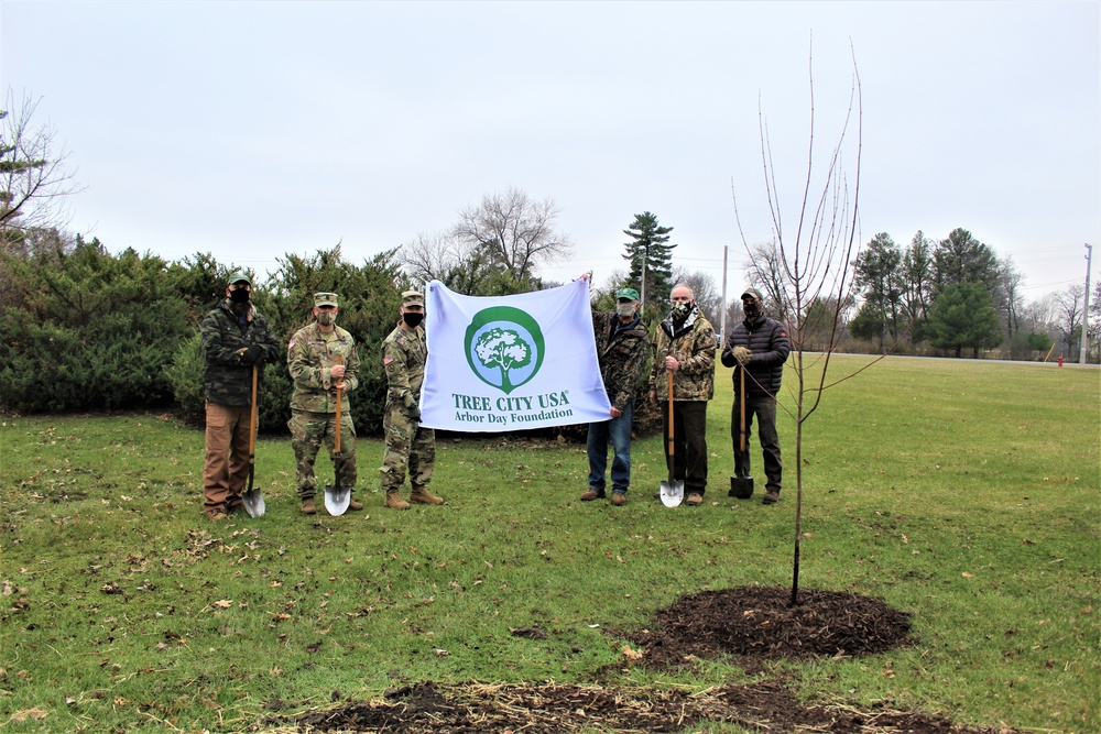 Fort McCoy holds 32nd Arbor Day observance; minimal participation enforced due to pandemic