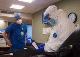 Army National Guard UAMTF 811-1 and Navy EMF-M work together