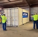 BATTELLE CCDS CRITICAL CARE DECONTAMINATION SYSTEM BEING DELIVERED TO TRAVIS COUNTY EXPOSITION CENTER, AUSTIN, TEXAS