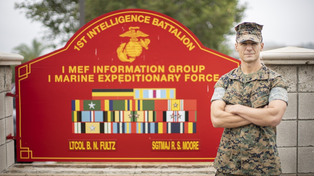 I MIG Marine awarded Intelligence Officer of the Year