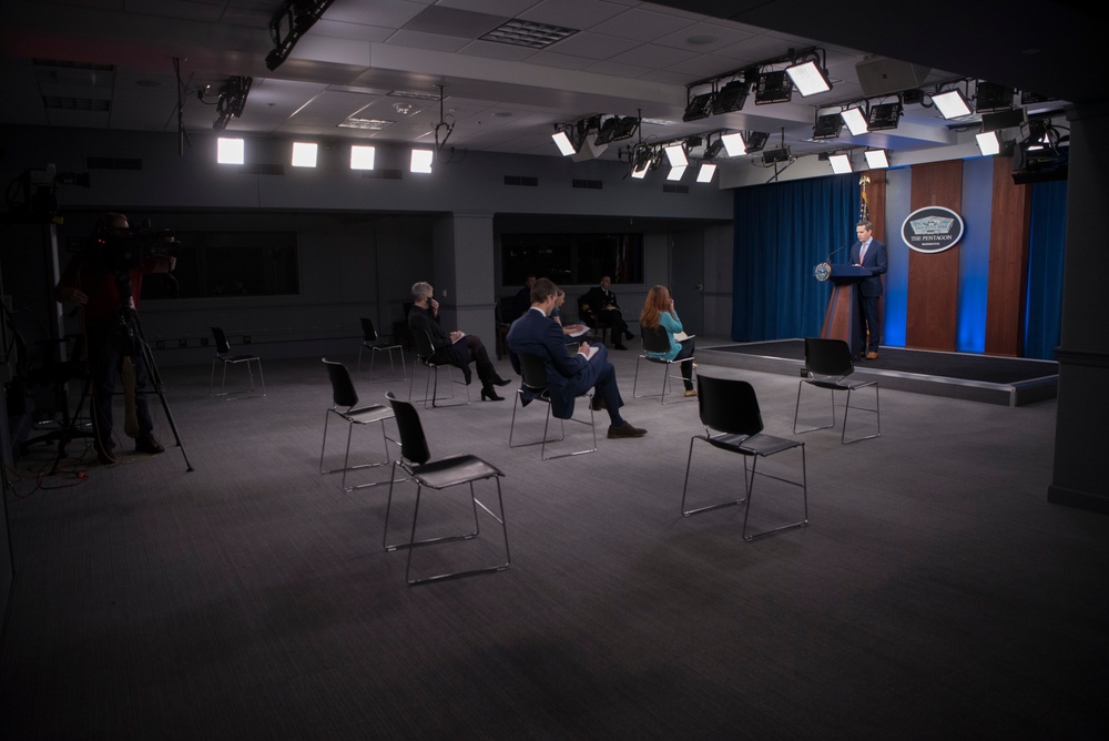 Pentagon Spokesman Briefs Reporters