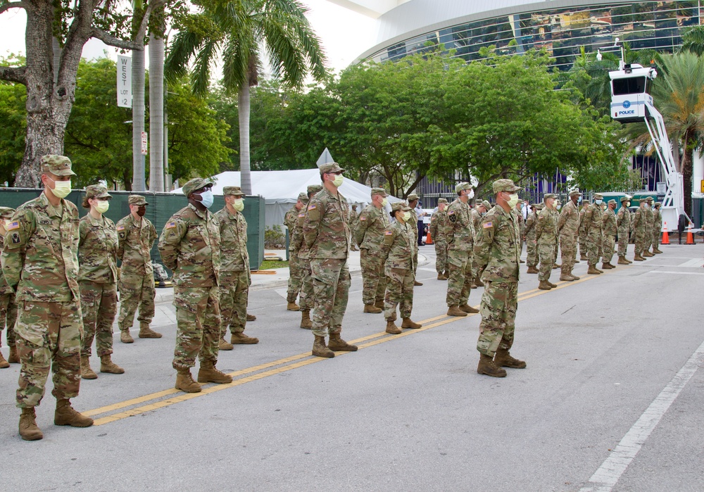 The First Fifty: Florida National Guard’s 50th Regional Support Group leads the way on COVID-19 response