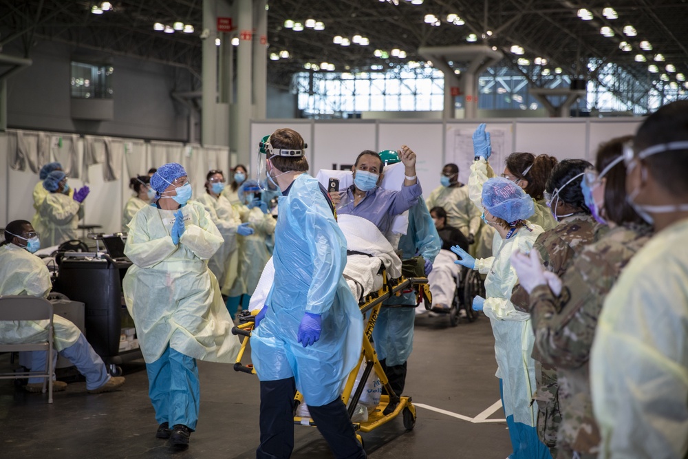 Javits Center releases last of patients