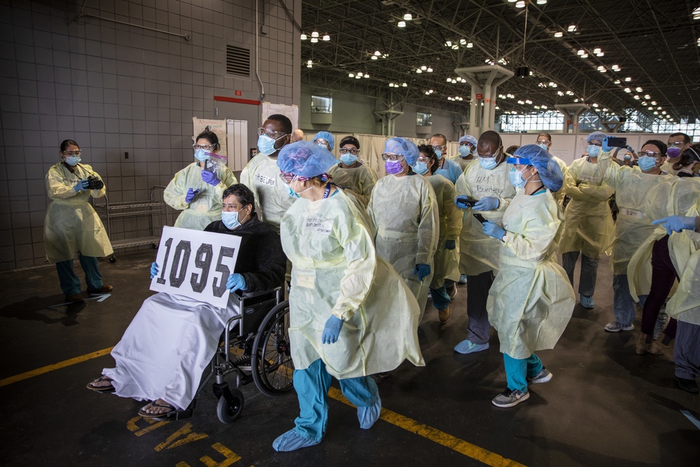 Javits Center releases last of patients