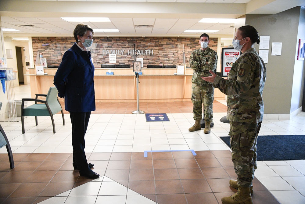 SecAF tours Hill missions to view operational capabilities during pandemic