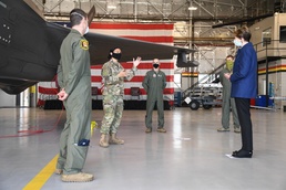 SecAF tours Hill missions to view operational capabilities during pandemic