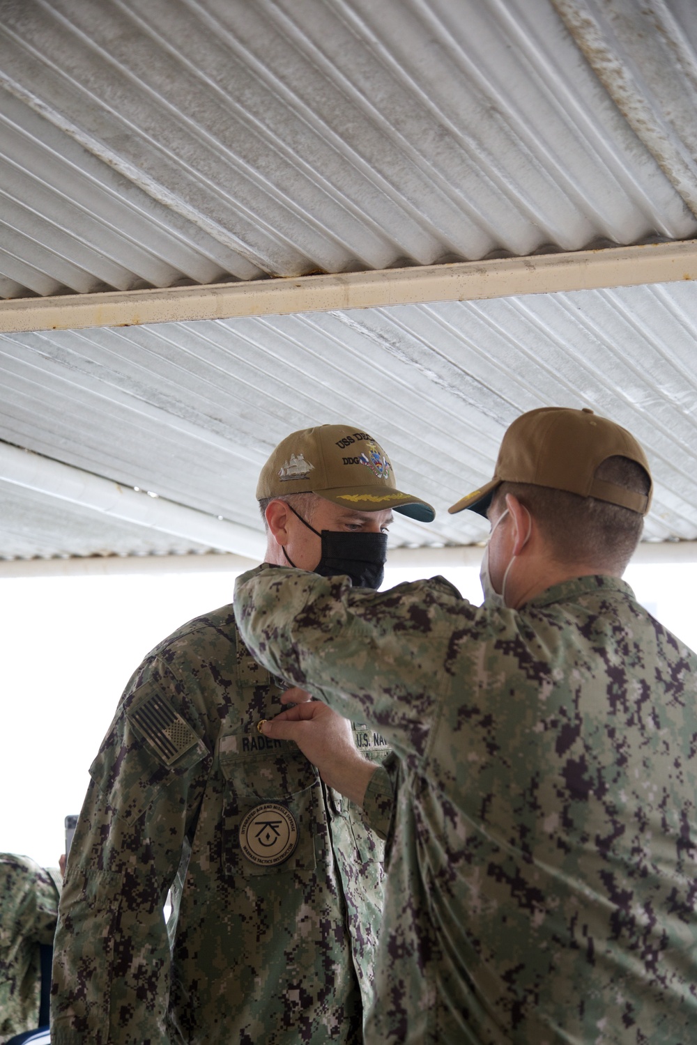 USS Decatur Holds Change of Command