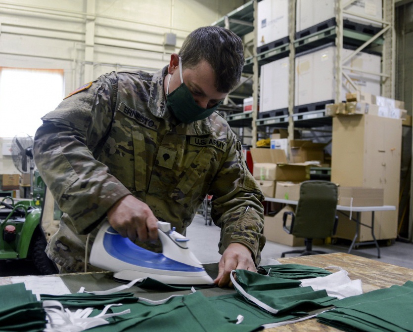 First Army Senior Guard Advisors pulling double duty to battle COVID-19