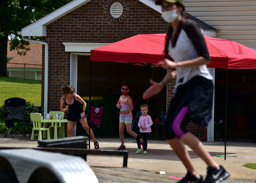 Staying fit during isolation: 19th FSS fitness pop-up