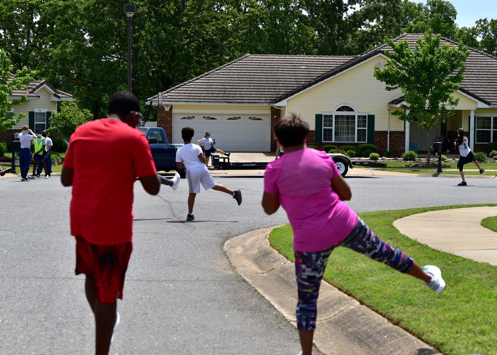 Staying fit during isolation: 19th FSS fitness pop-up