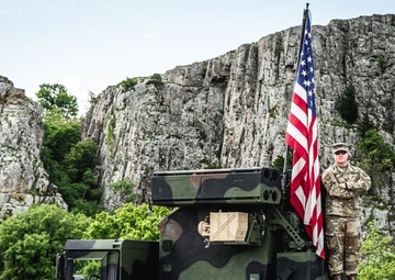 Commander's Internationally-Flown Flag Leads to Nonprofit Organization
