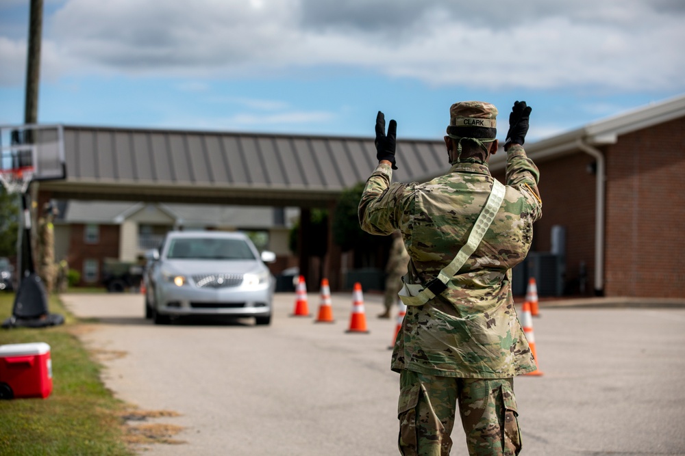 N.C. National Guard Helps Distribute Food During COVID-19 Response