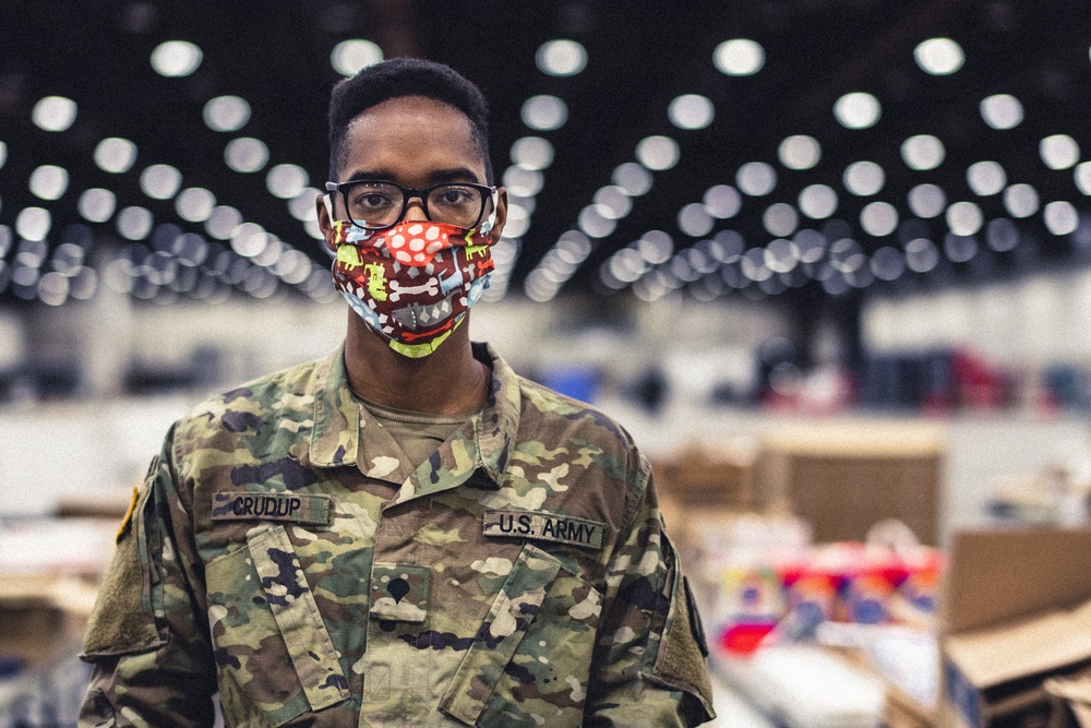 Spc. Willie Crudup: Helping Detroit in Michigan National Guard during COVID-19 response