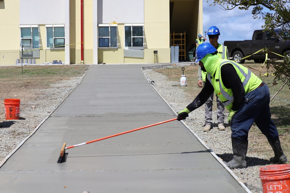 US Army Corps of Engineers continues work at VING