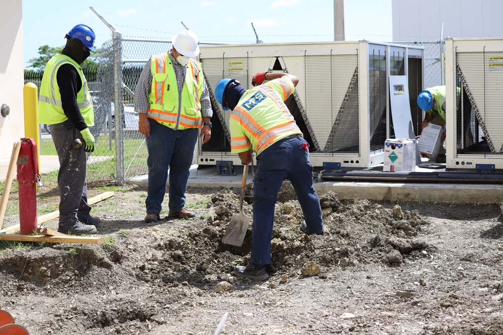 US Army Corps of Engineers continues work at VING