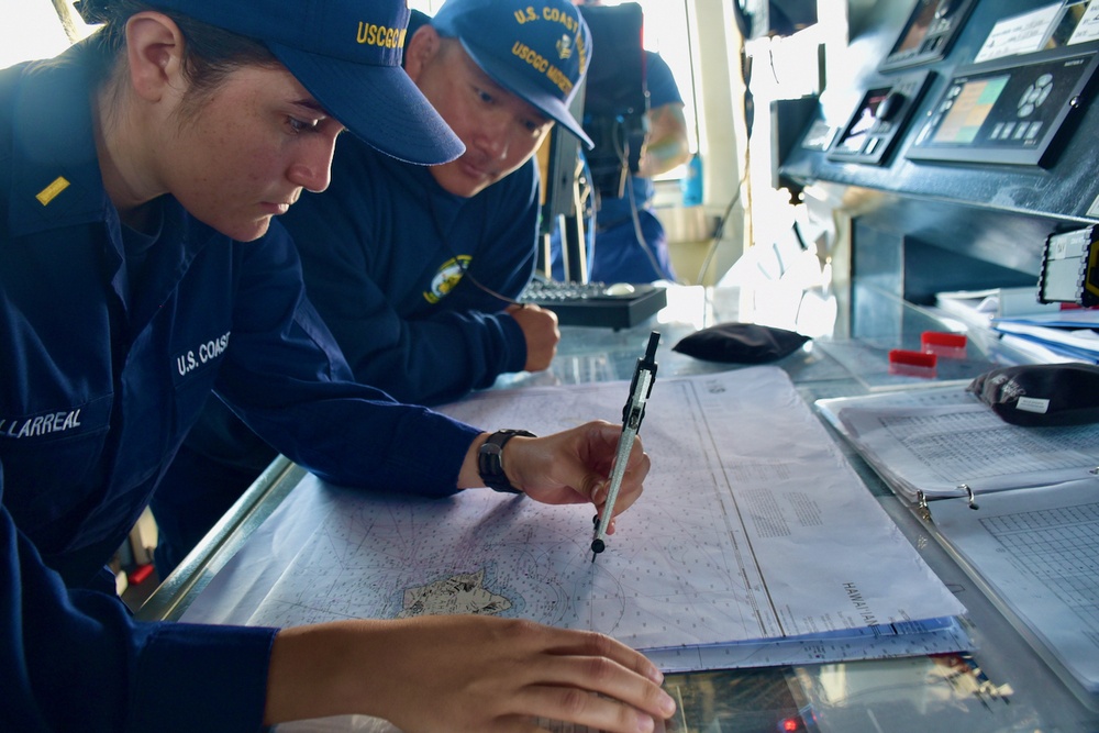 Coast Guard Cutter Midgett conducts first Pacific patrol